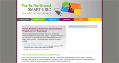 Desktop Screenshot of pnwsmartgrid.org